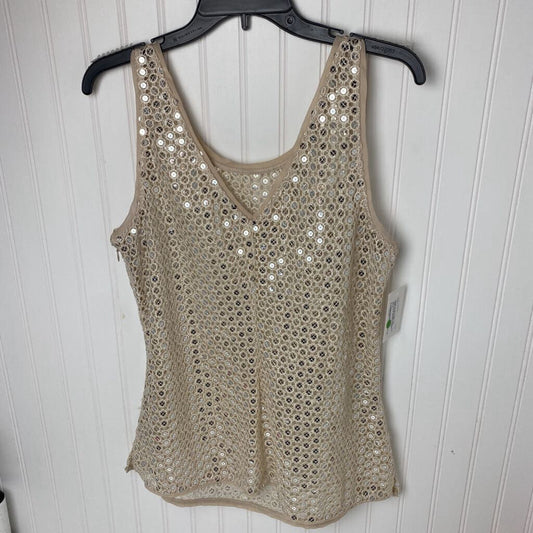 SEQUINED SLEEVLESS TOP