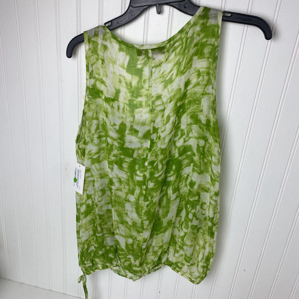 SHEER SLEEVELESS TOP