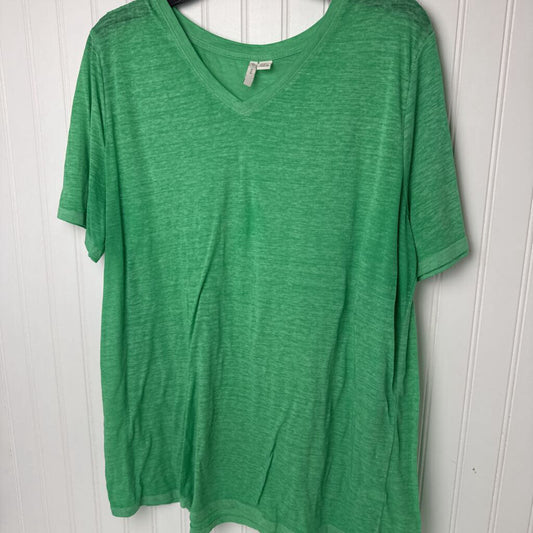 SHORT SLEEVED V NECK