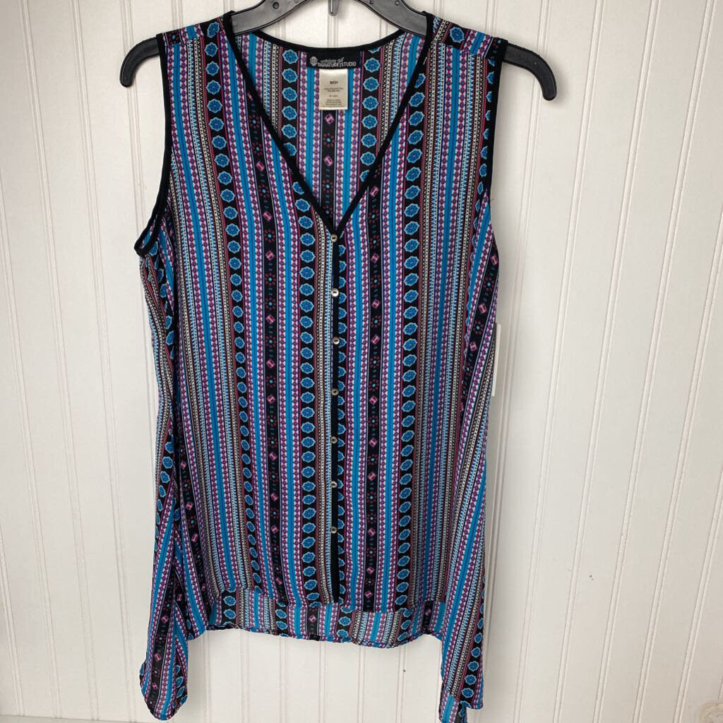 SLEEVELESS BLOUSE