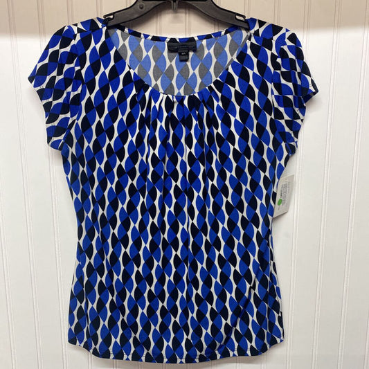 SHORT SLEEVE KNIT BLOUSE