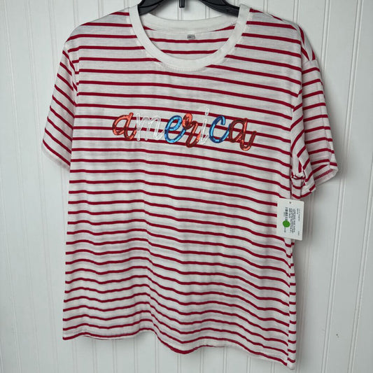 AMERICA SHORT SLEEVE TOP