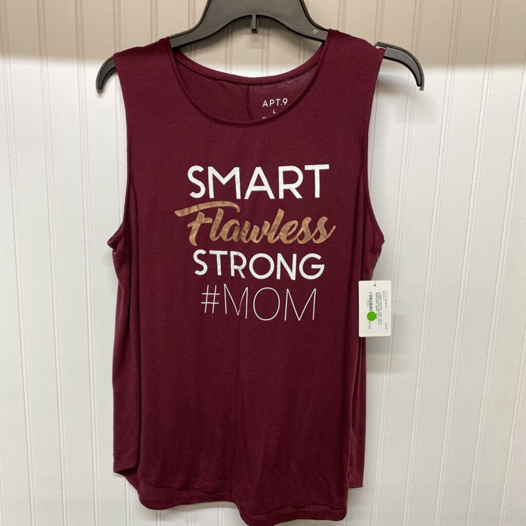 SLEEVELESS GRAPHIC TEE
