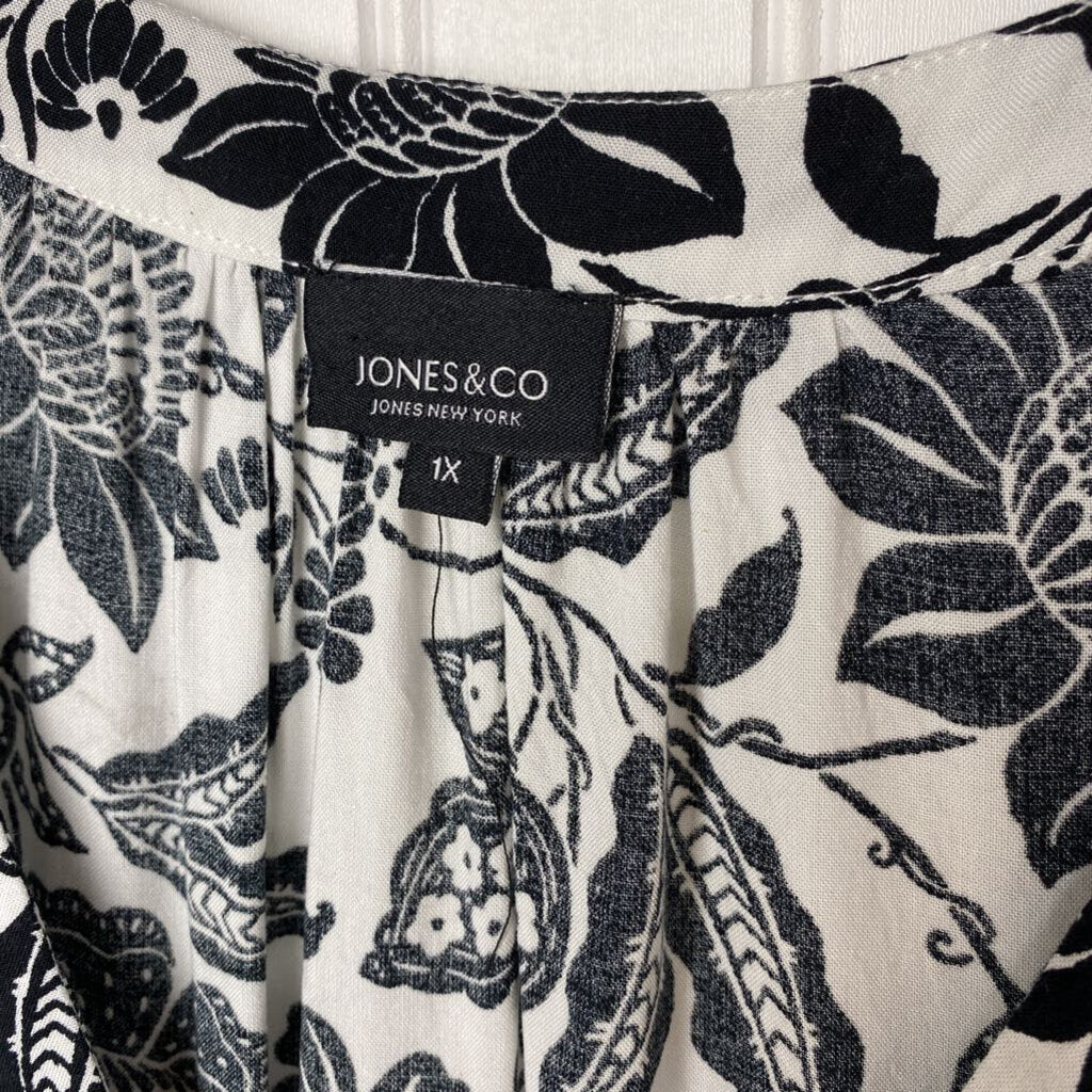 FLORAL PRINT DRESS SHIRT
