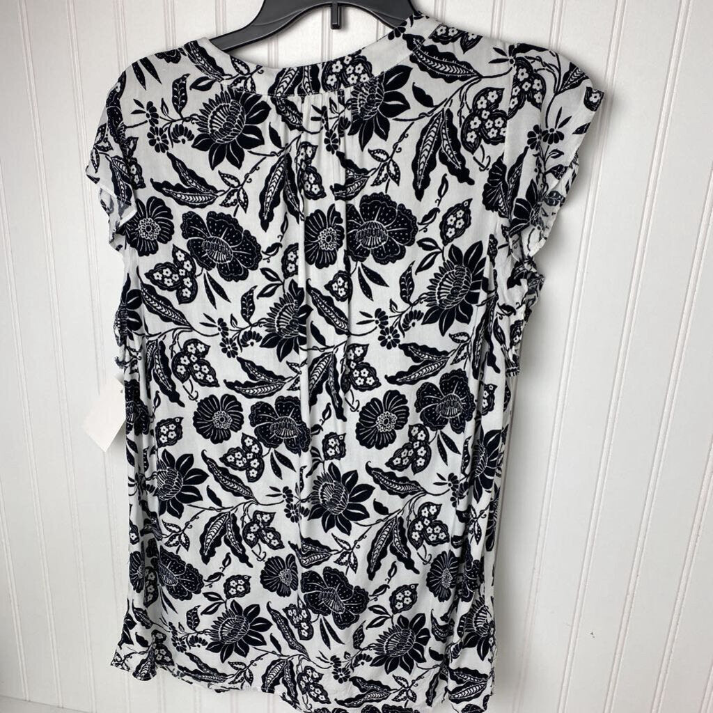 FLORAL PRINT DRESS SHIRT