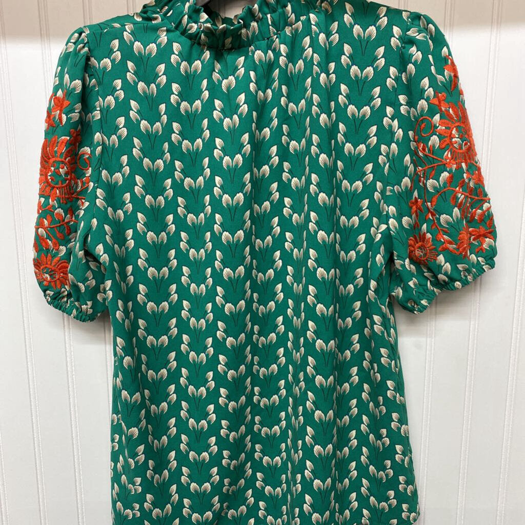 SHORT SLEEVE BLOUSE