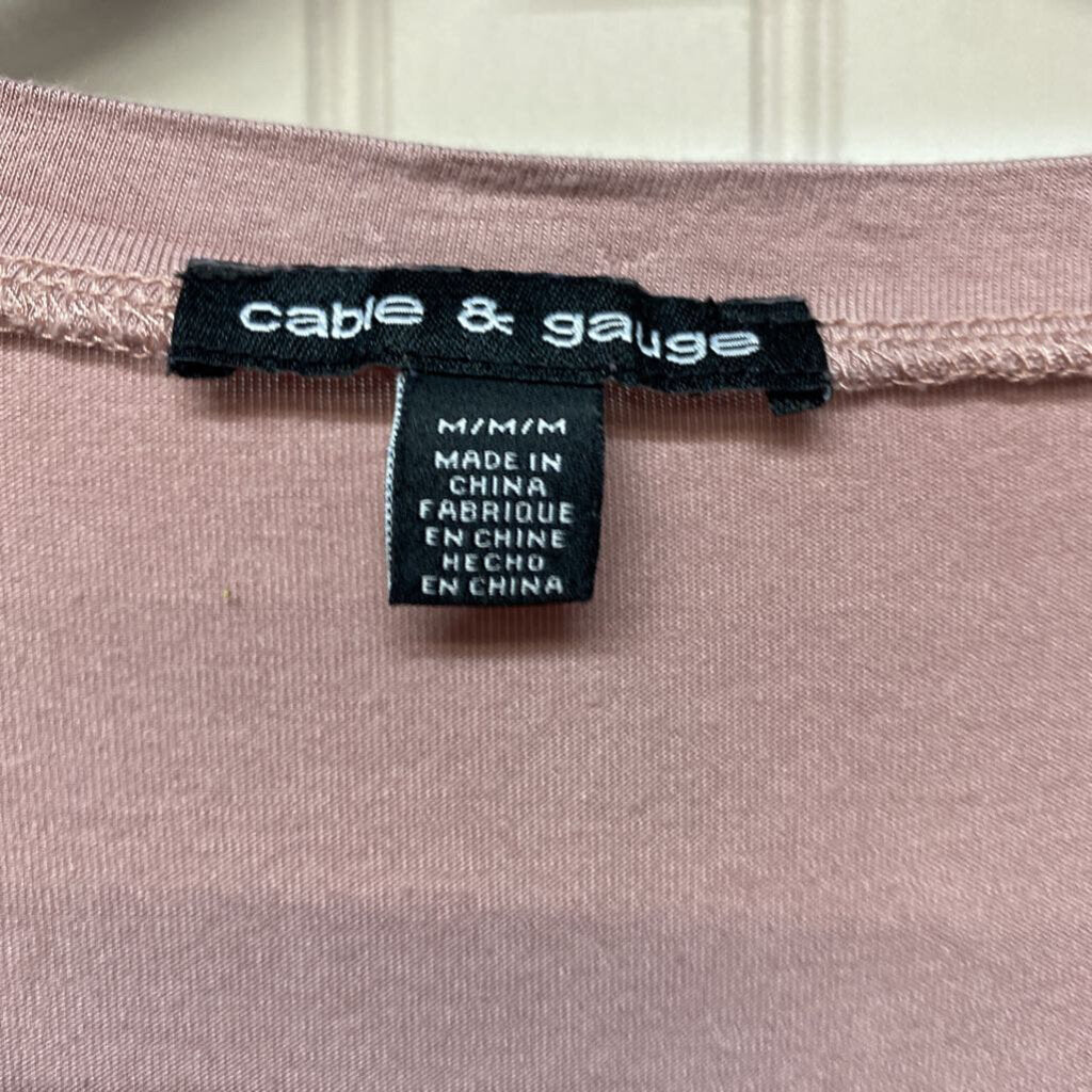 V NECK T SHIRT