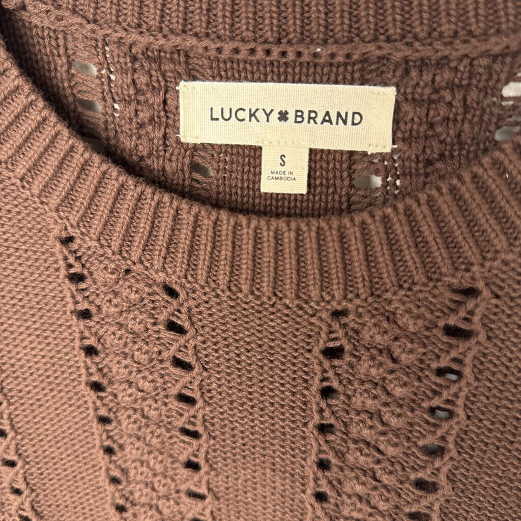 SHORT SLEEVE SWEATER