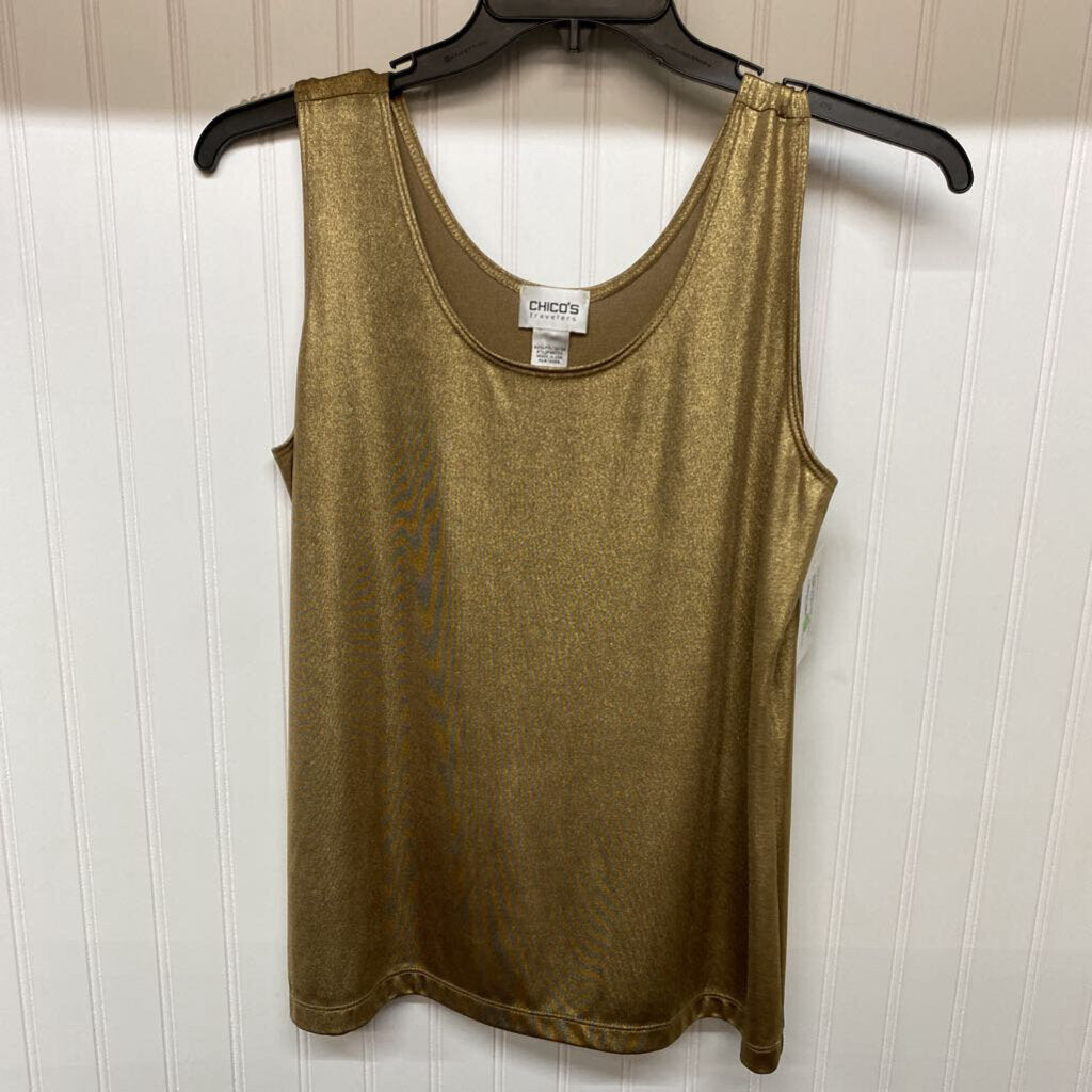 GOLD SPARKLE TANK TOP