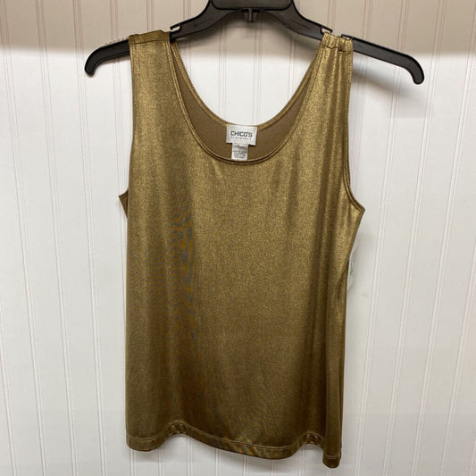 GOLD SPARKLE TANK TOP