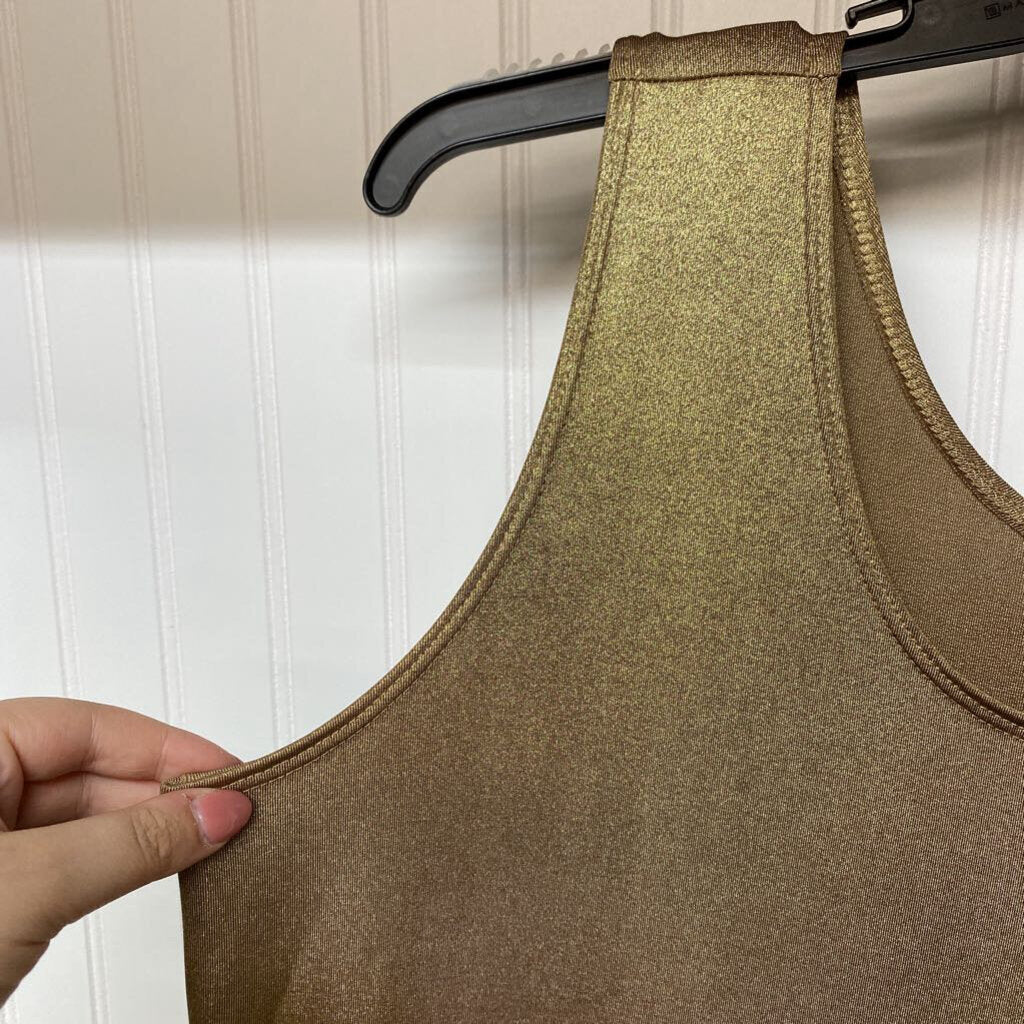 GOLD SPARKLE TANK TOP