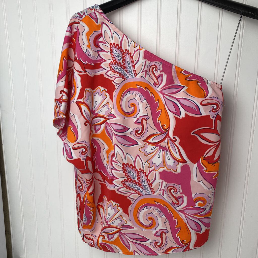 OFF SHOULDER SHORT SLEEVE BLOUSE
