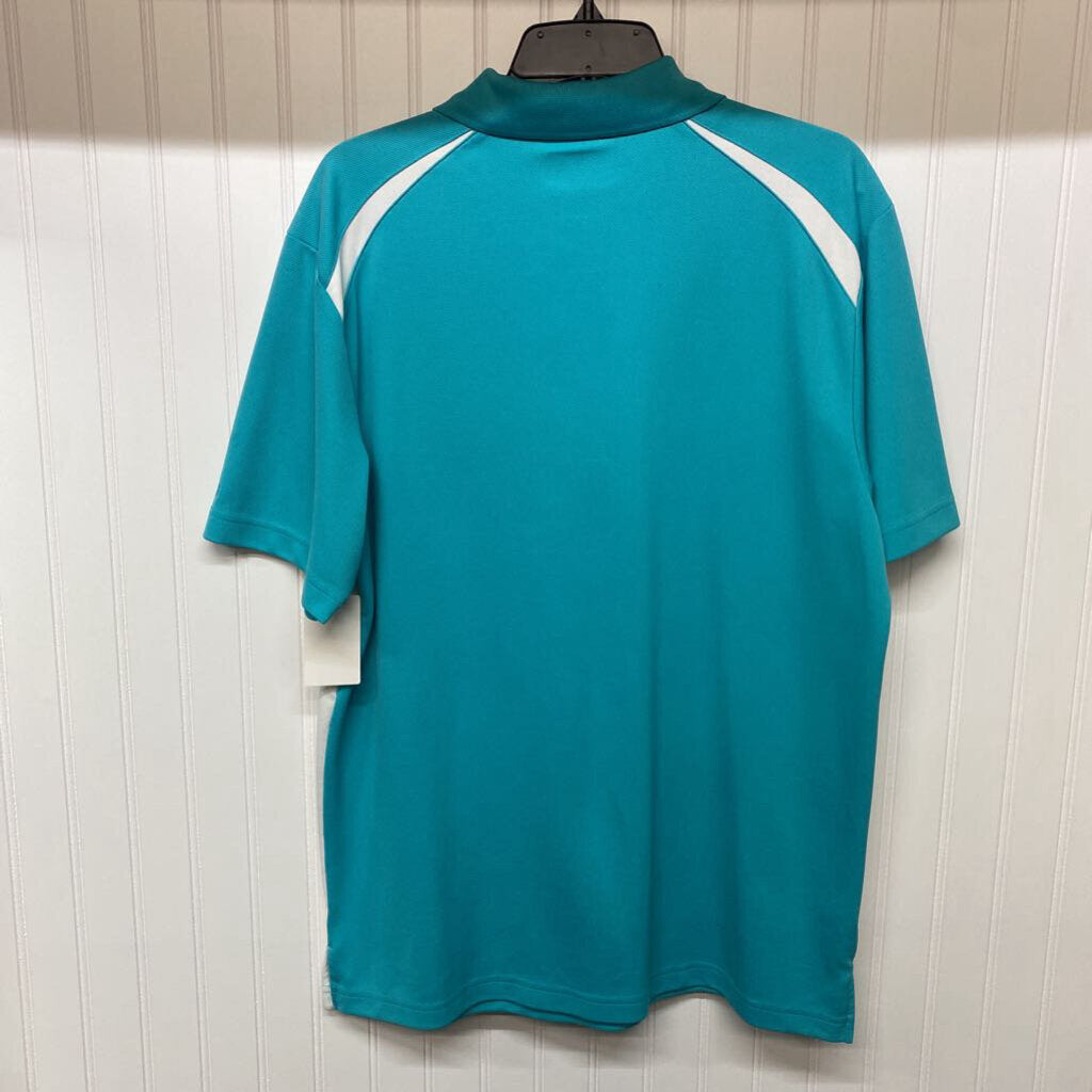 BLUE AND WHITE POLO