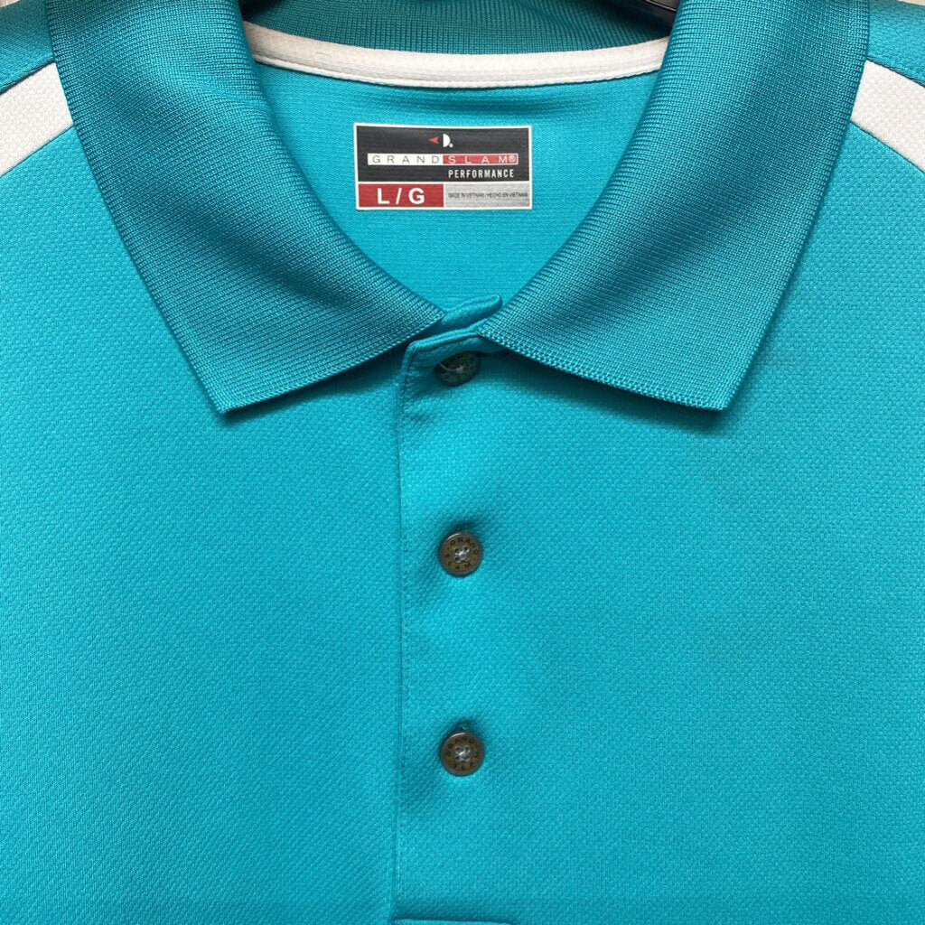 BLUE AND WHITE POLO