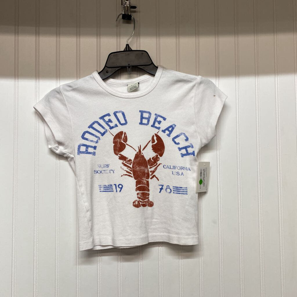 ROPPED GRAPHIC TEE