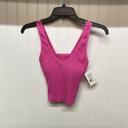 RIBBED KNIT CROPPED TANK TOP