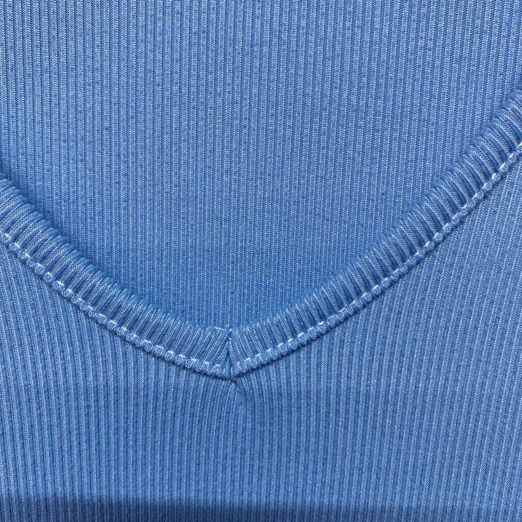 BASIC BLUE SHORT SLEEVE TOP