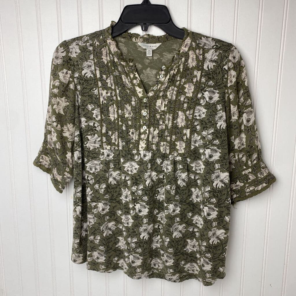 SHORT SLEEVE BLOUSE