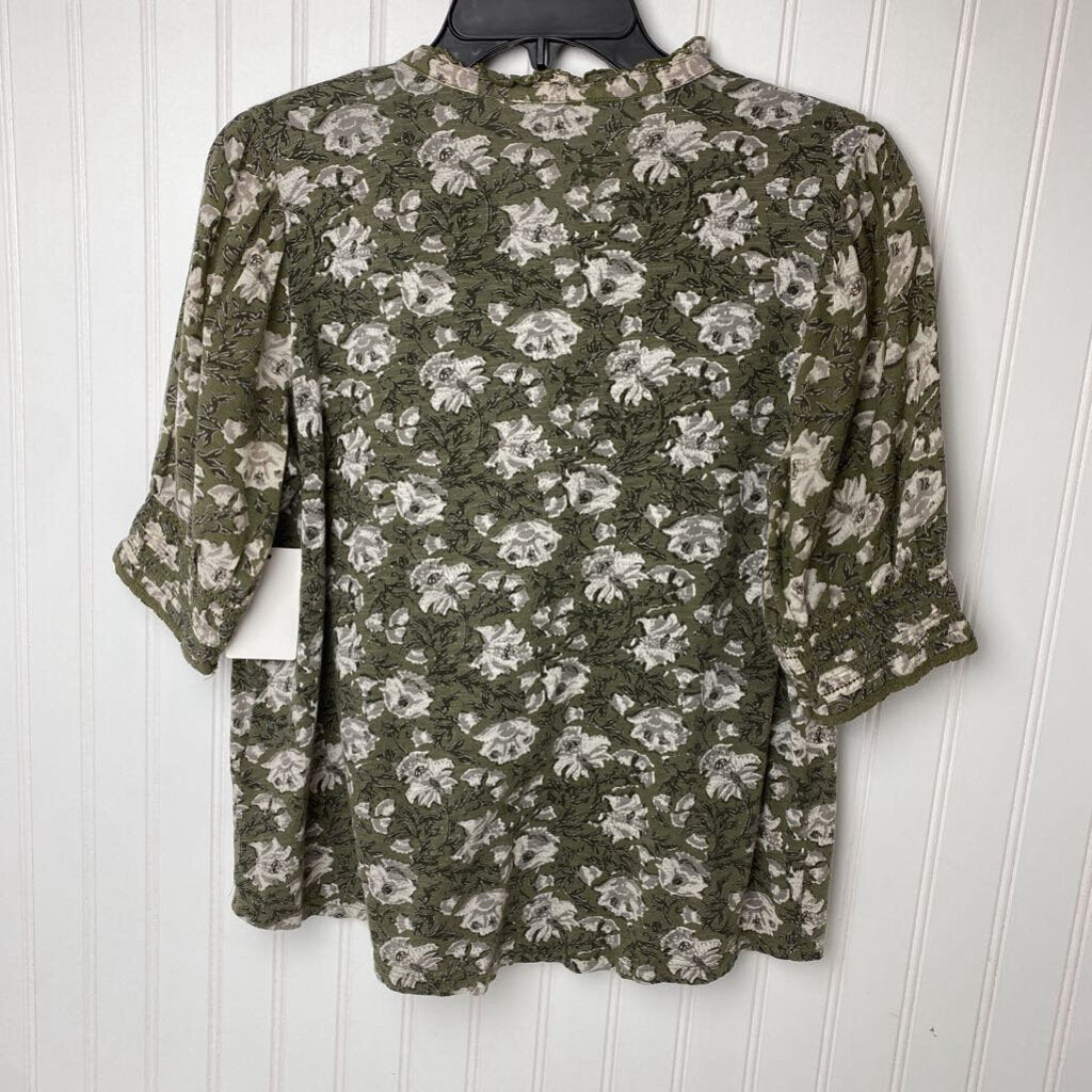 SHORT SLEEVE BLOUSE