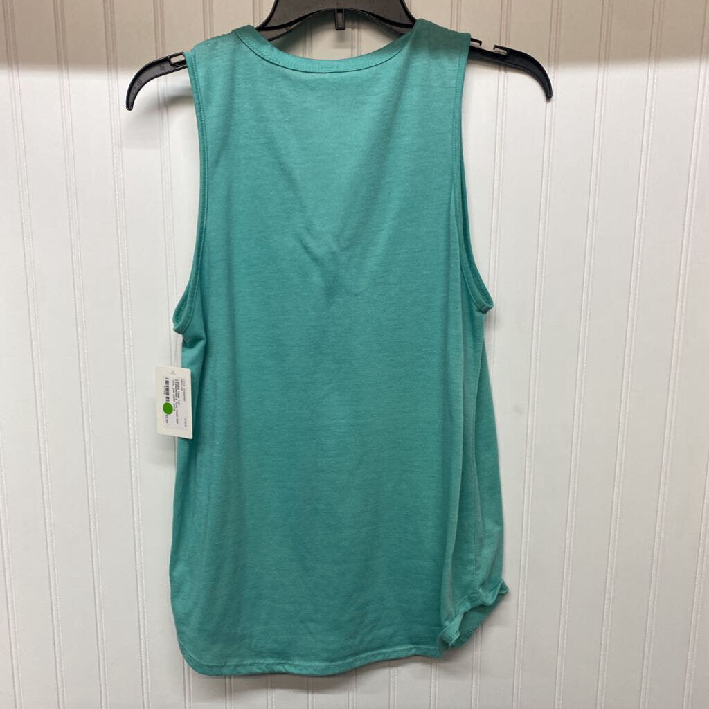 TEAL TANK TOP