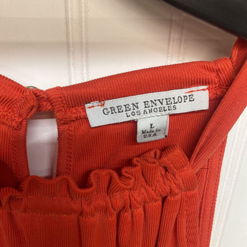 ORANGE TANK TOP