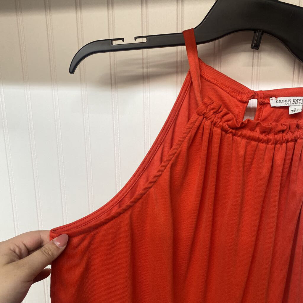 ORANGE TANK TOP