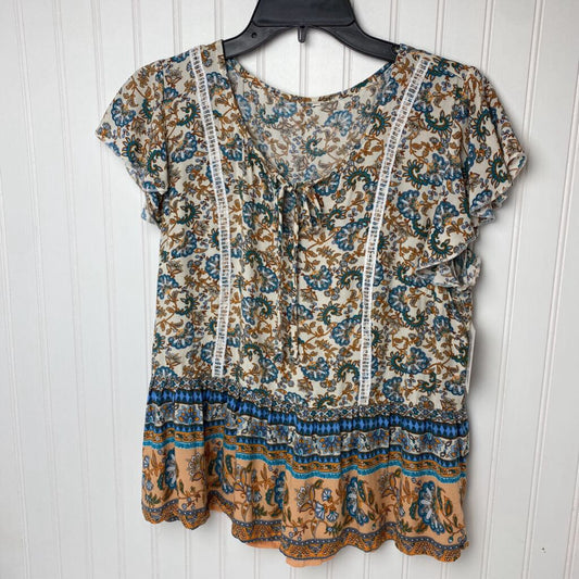 SHORT SLEEVE BLOUSE