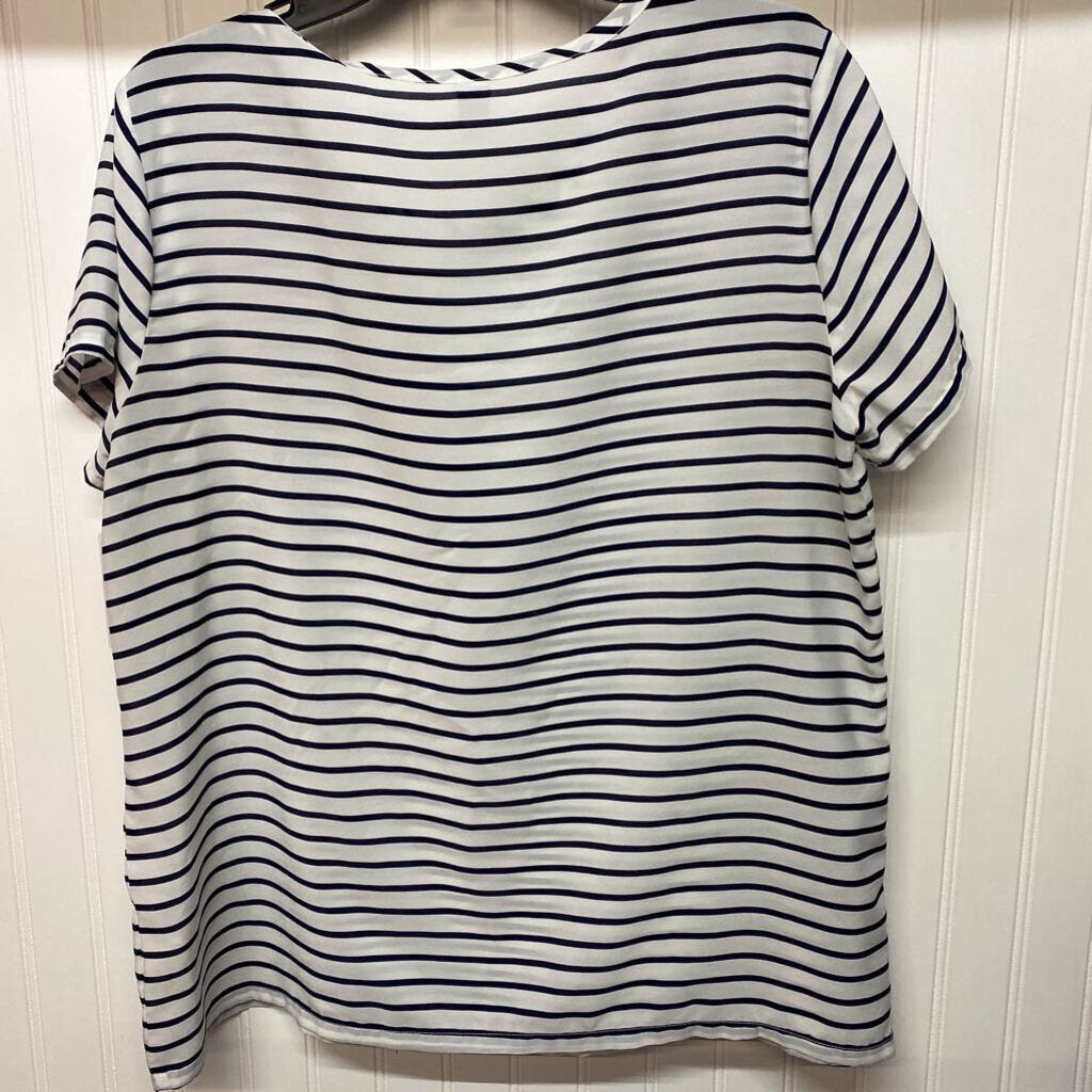 SHORT SLEEVE STRIPED SHIRT