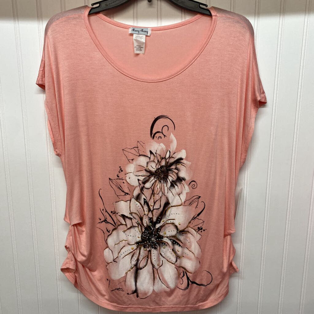 EMBELLISHED SHORT SLEEVE TEE