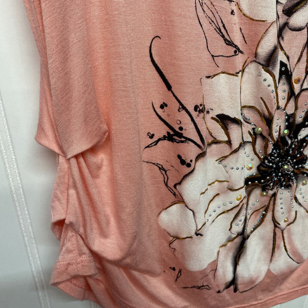 EMBELLISHED SHORT SLEEVE TEE