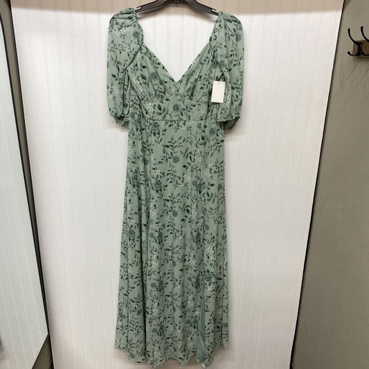 SHORT SLEEVE LONG DRESS