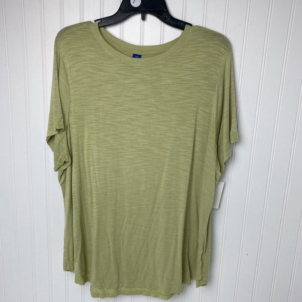 GREEN BASIC T-SHIRT