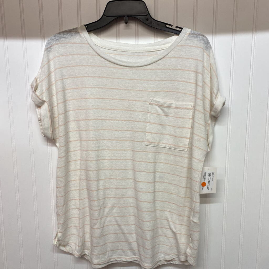 WHITE STRIPED SHIRT