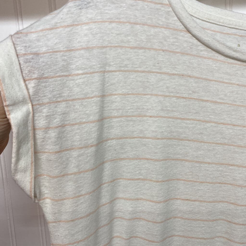WHITE STRIPED SHIRT