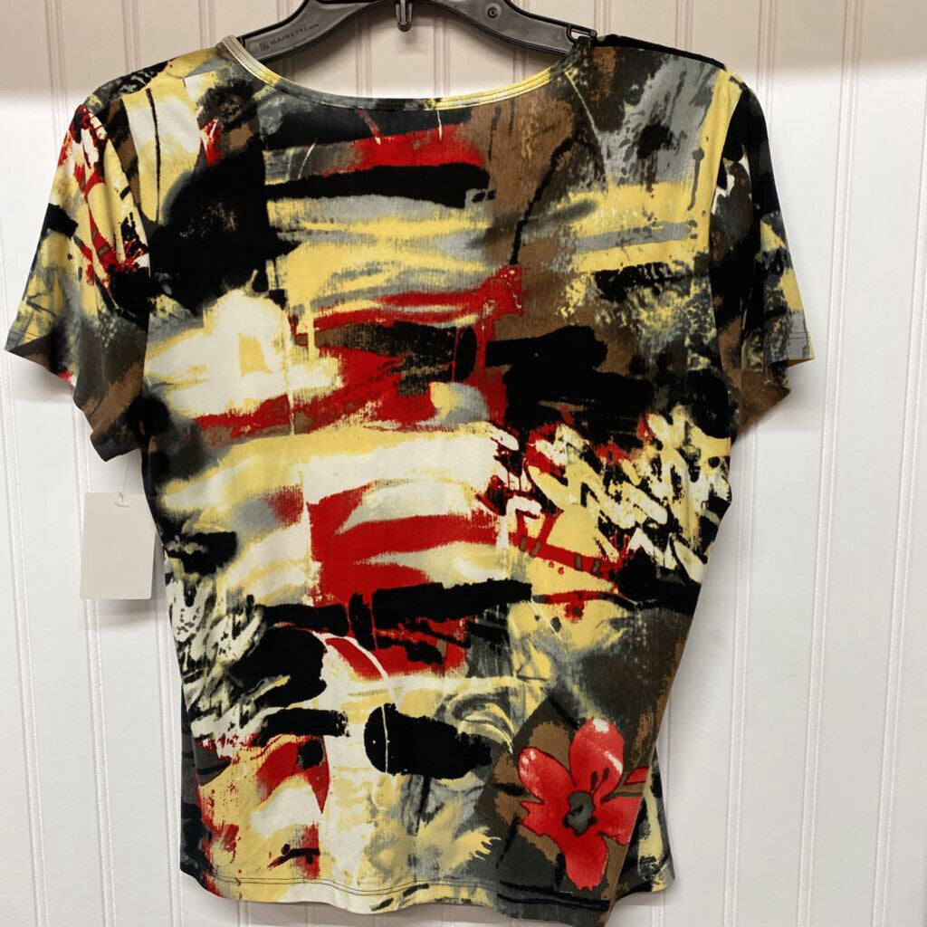 V NECK TEE