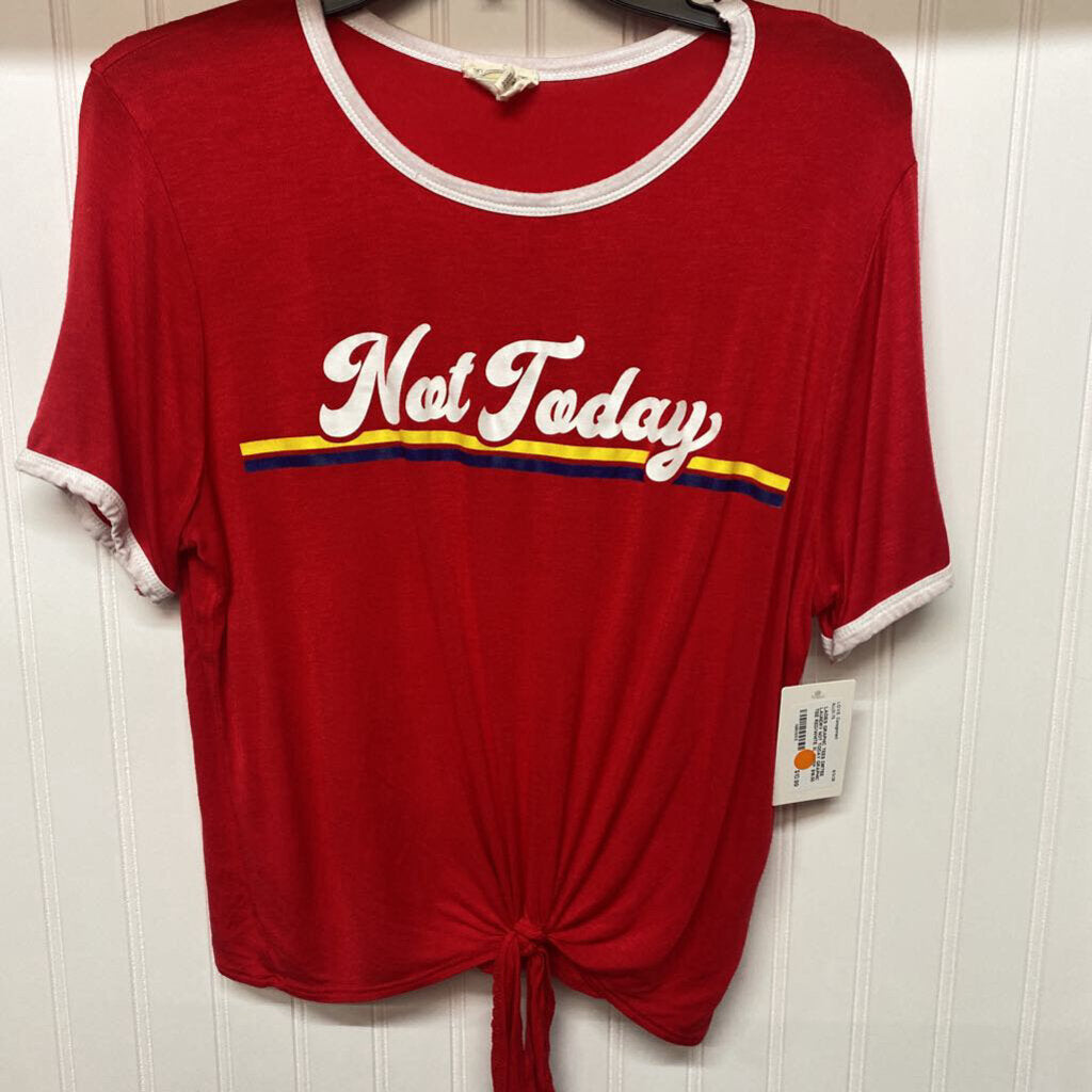 NOT TODAY GRAPHIC TEE
