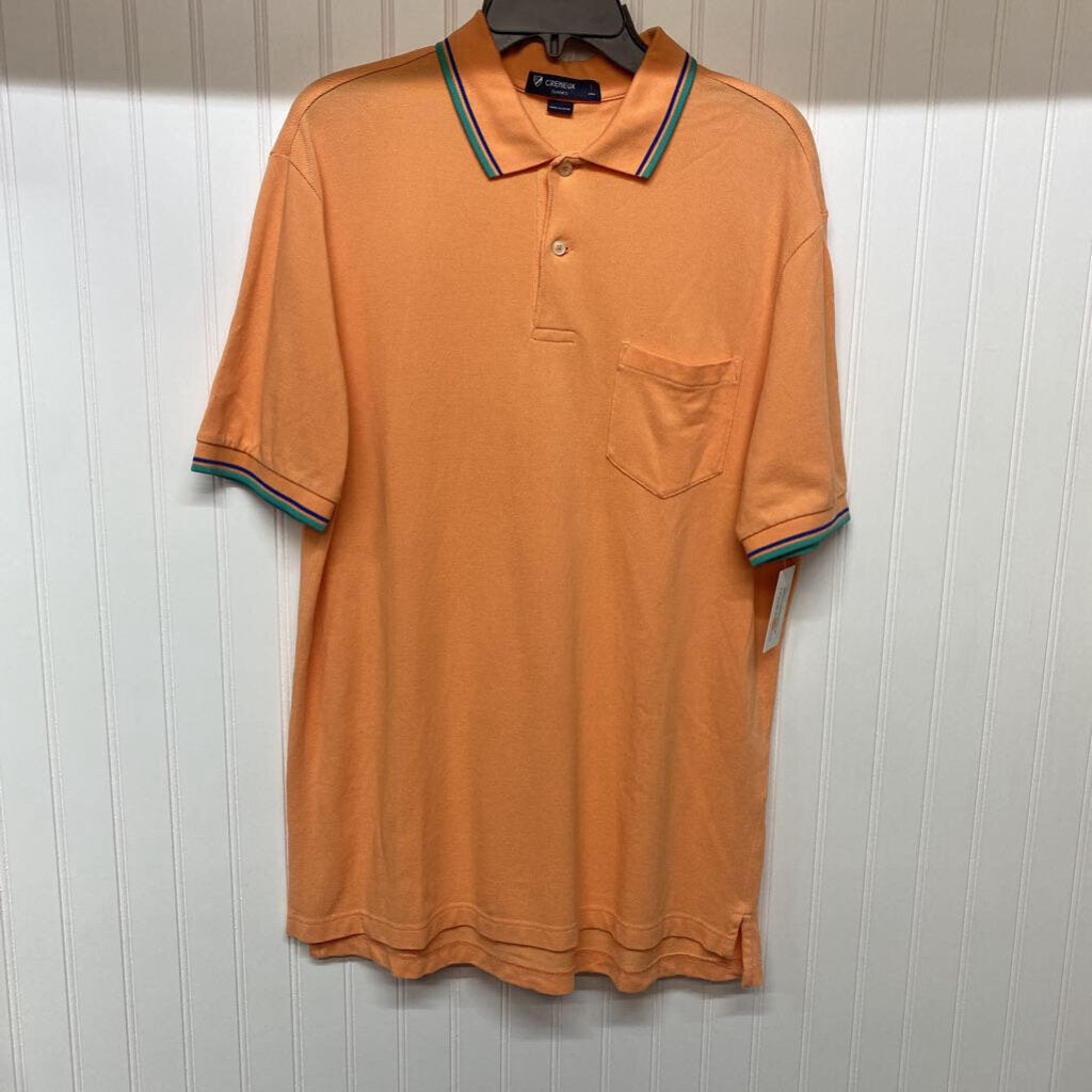 PEACH POLO SHIRT