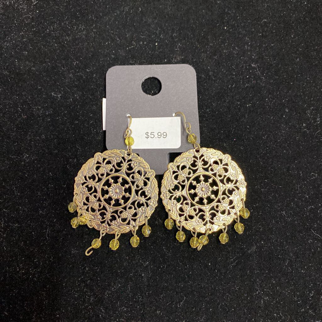 GOLD FILIGREE EARRINGS