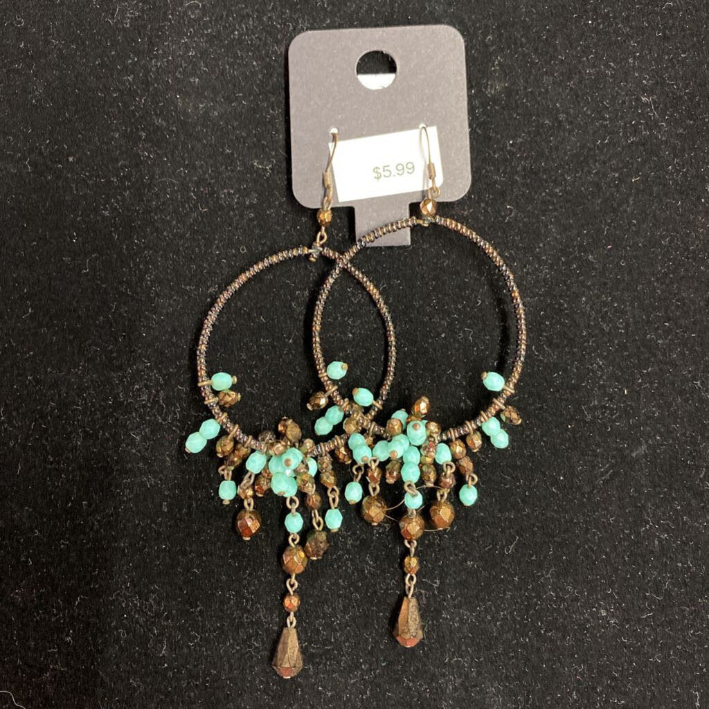 BEADED EARRINGS