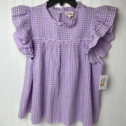CHECKED SLEEVLESS TOP
