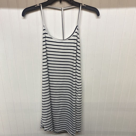 WHITE W/BLACK STRIPES