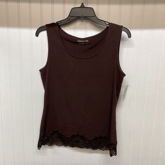 BROWN TANK TOP