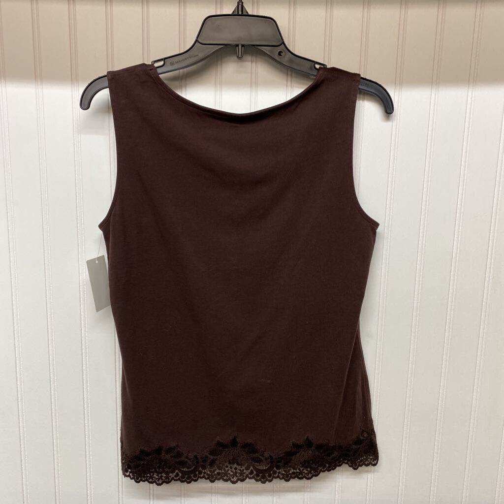 BROWN TANK TOP