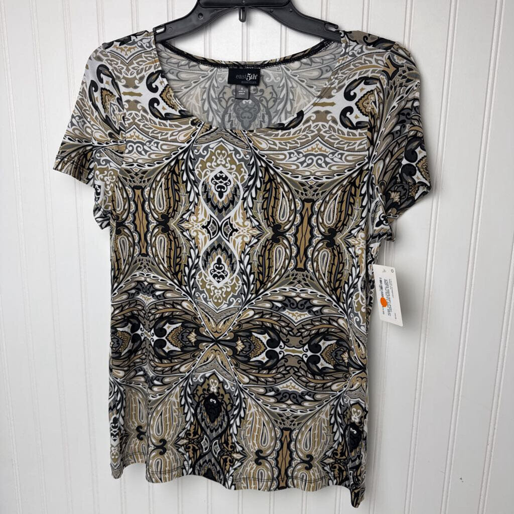 PAISLEY PRINT TOP