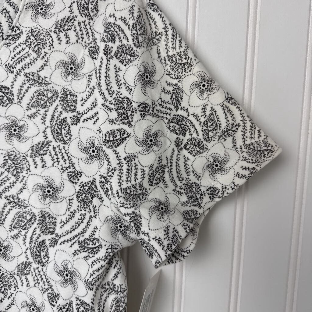 FLORAL PRINT DRESS SHIRT