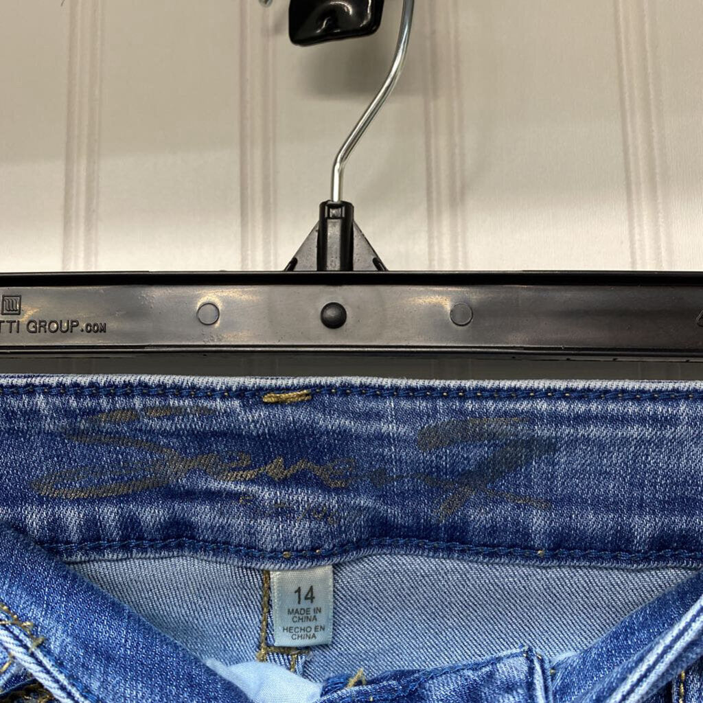 LONG DENIM SHORTS