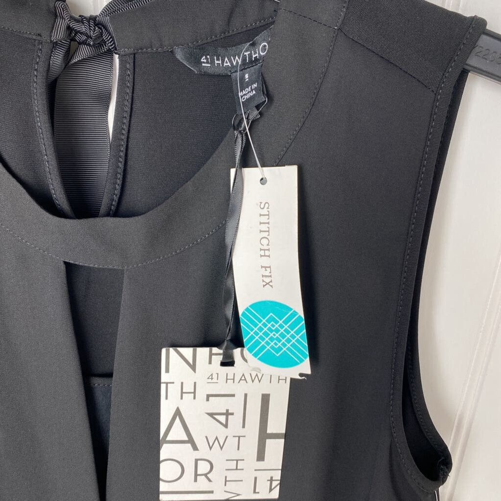 BLACK DRESS TANK TOP