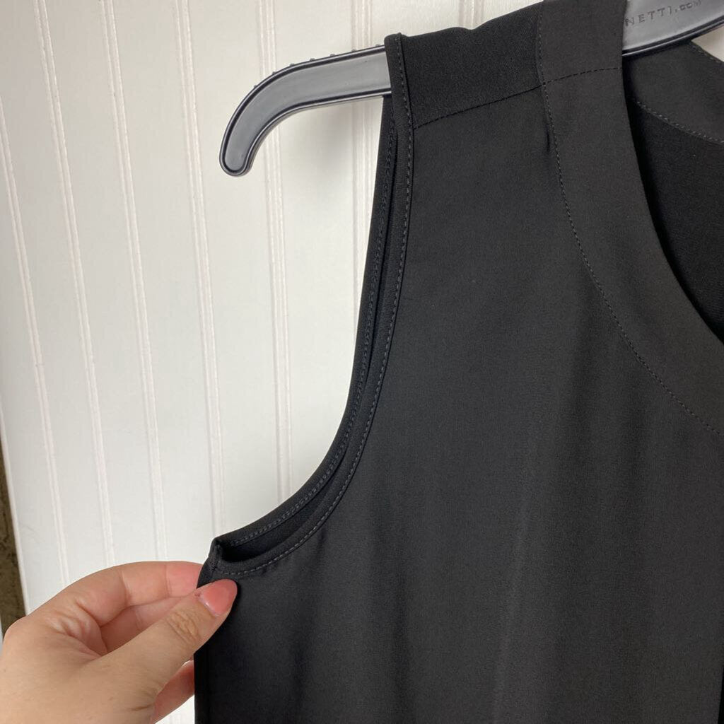 BLACK DRESS TANK TOP