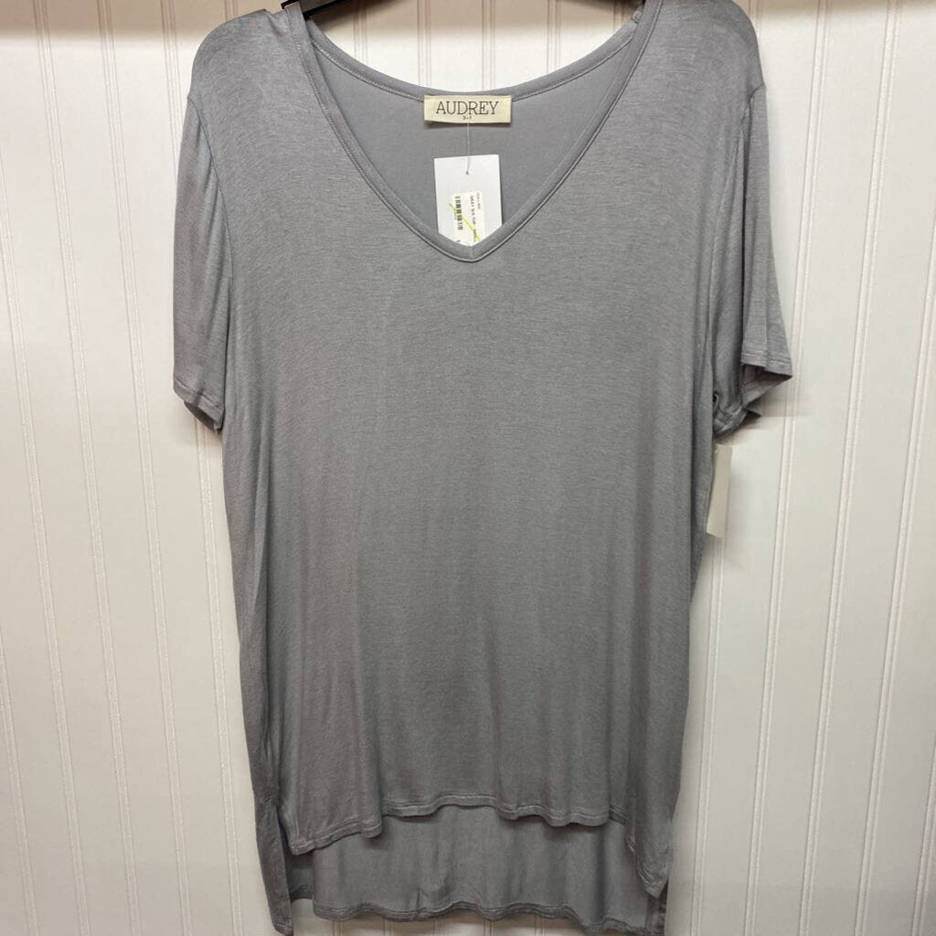 GRAY BASIC SHIRT