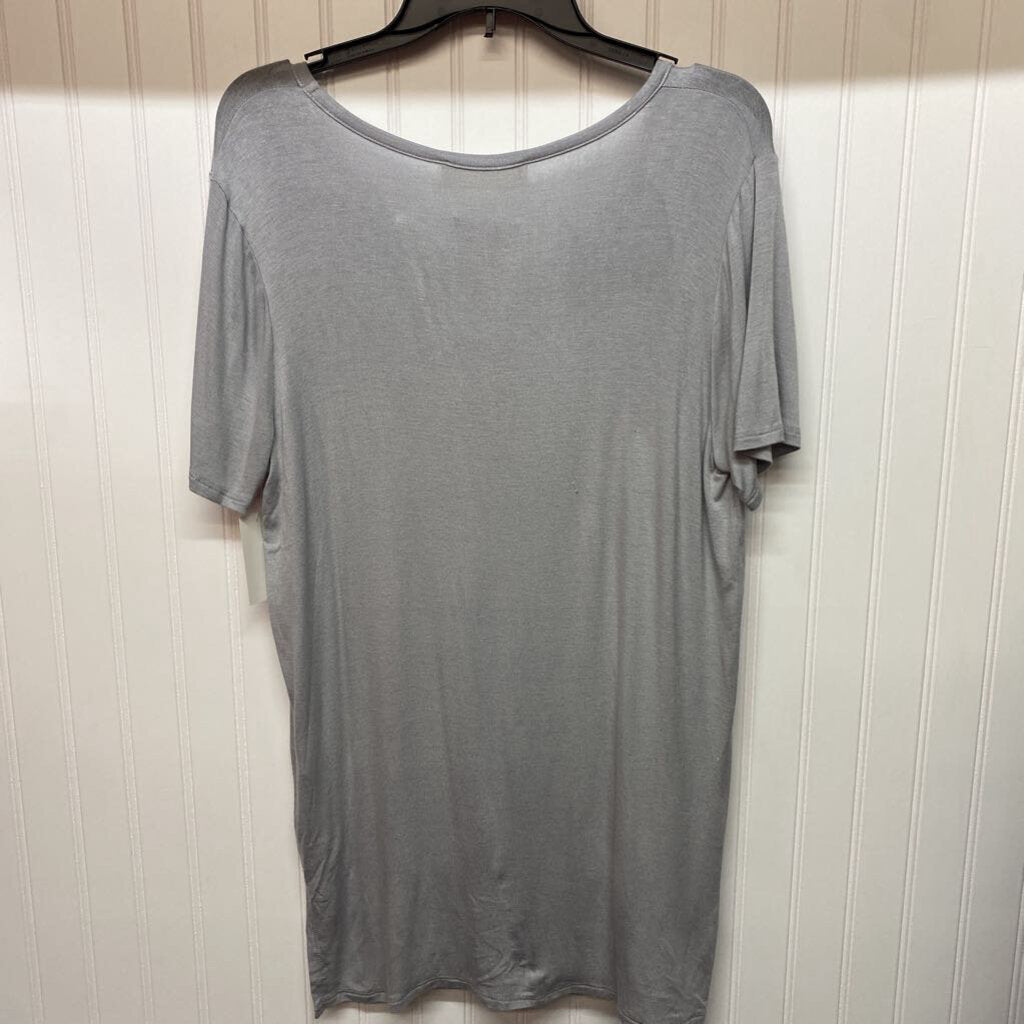 GRAY BASIC SHIRT